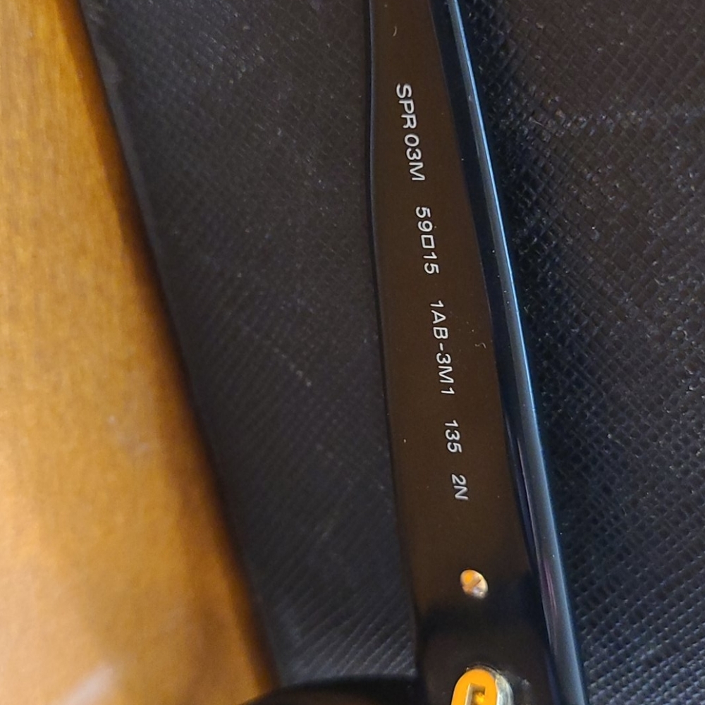 Prada Oversized Black Sunglasses - Picture 5 of 11